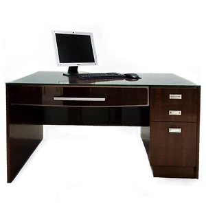 Glass Office Desk Png 46 PNG Image