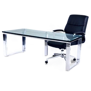 Glass Office Desk Png Eyu PNG Image