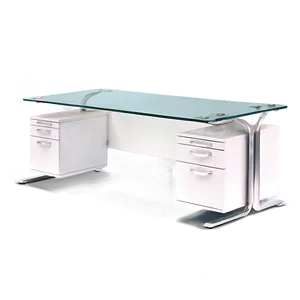 Glass Office Desk Png Wxx13 PNG Image