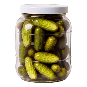 Glass Pickle Jar Png 06212024 PNG Image