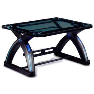 Glass Table For Gaming Setup Png Ryp PNG Image