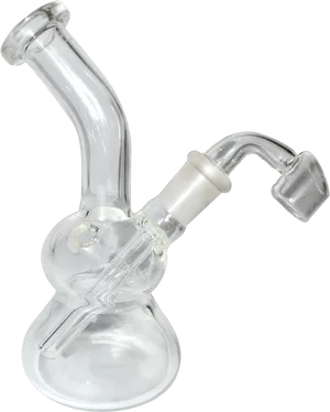 Glass Water Pipe Bong PNG Image