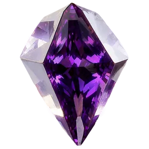 Gleaming Amethyst Gem Png Ekj PNG Image