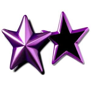 Gleaming Purple Star Symbol Png Bns71 PNG Image