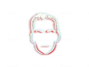 Glitch Effect Fiverr Logo PNG Image