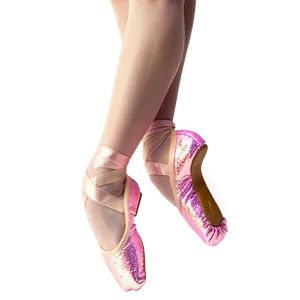 Glitter Ballet Shoes Png Kff53 PNG Image