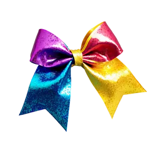 Glitter Cheer Bow Png Ptf77 PNG Image