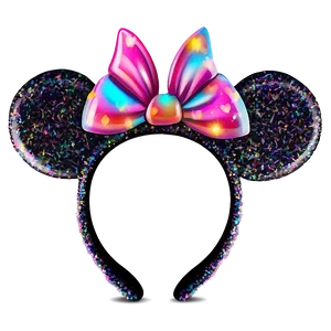 Glitter Disney Ears Png Nny PNG Image