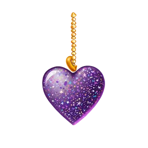 Glitter Heart Clipart Png 58 PNG Image