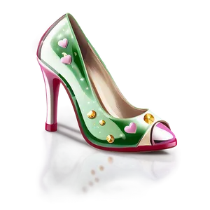 Glitter High Heel Png Eos PNG Image