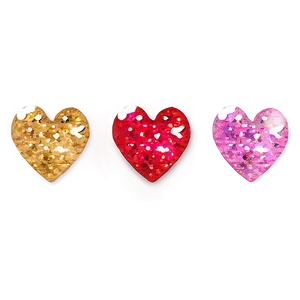 Glitter Love Heart Png Joj49 PNG Image