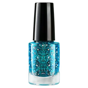 Glitter Nail Polish Bottle Png 06292024 PNG Image