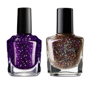 Glitter Nail Polish Bottle Png 42 PNG Image