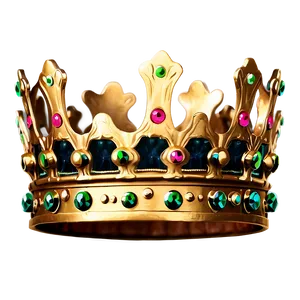 Glittering Golden Crown Png 68 PNG Image