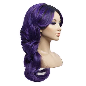 Glittering Purple Hair Accessory Png 68 PNG Image