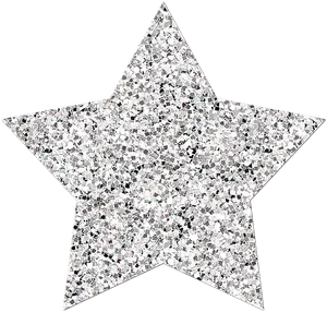 Glittering Star Texture PNG Image