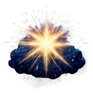 Glittering Stardust Cloud Png Efg PNG Image