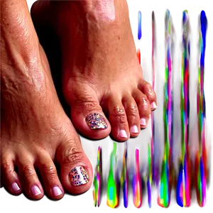 Glittering Toes Png Hfr83 PNG Image