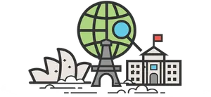 Global Education Innovation Illustration PNG