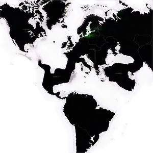 Global Map Outline Vector Png 96 PNG Image