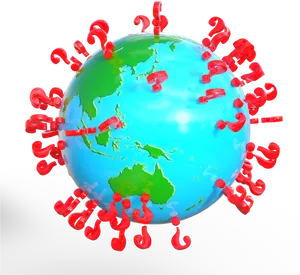 Global Questions Concept PNG Image