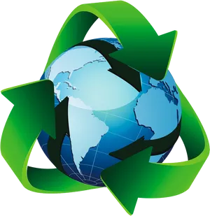 Global Recycling Symbol PNG Image