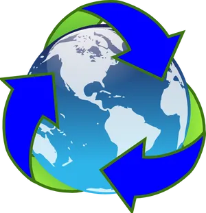 Global Recycling Symbol PNG Image