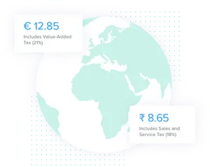 Global Tax Comparison Graphic PNG Image