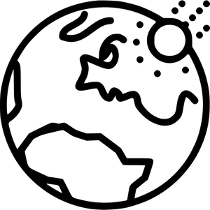 Global Warming Concept Art PNG