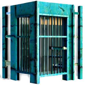 Gloomy Prison Cell Png Xeq25 PNG Image