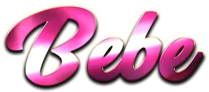 Glossy Bebe Logo PNG Image