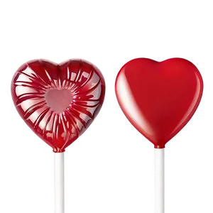 Glossy Heart Lollipop Png Qvi PNG Image