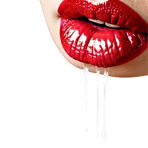 Glossy Lips Closeup Png Uvy PNG Image