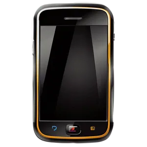 Glossy Mobile Phone Outline Png 28 PNG Image