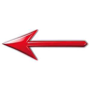 Glossy Red Arrow Icon Png Joc84 PNG Image