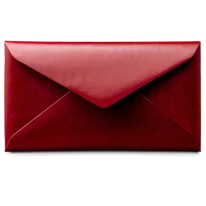 Glossy Red Envelope Png 06292024 PNG Image