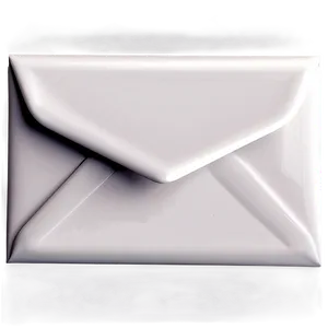 Glossy White Envelope Png 83 PNG Image