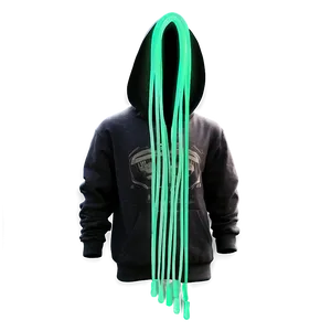 Glow In The Dark Hoodie Strings Png 95 PNG Image