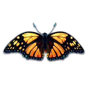 Glowing 3d Butterfly Effect Png 06292024 PNG Image