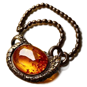 Glowing Amber Jewel Png 98 PNG Image