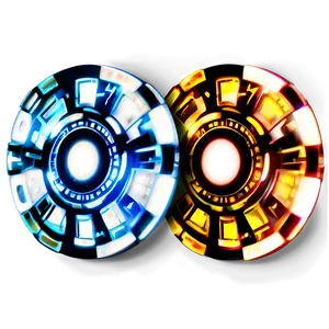 Glowing Arc Reactor Illustration Png Tuk49 PNG Image