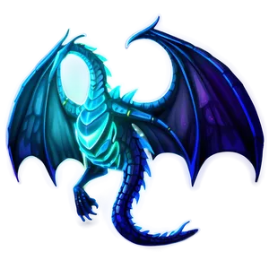 Glowing Dragon Wings Illustration Png Hxq PNG Image