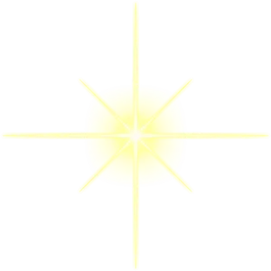 Glowing Starburst Graphic PNG Image