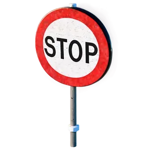 Glowing Stop Sign Png Uys44 PNG Image