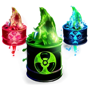 Glowing Toxic Waste Png Bnf66 PNG Image