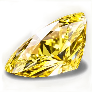 Glowing Yellow Diamond Asset Png 53 PNG Image