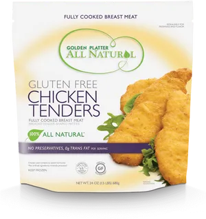 Gluten Free Chicken Tenders Package PNG Image