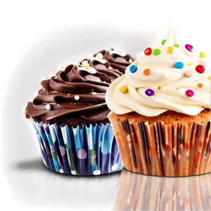 Gluten-free Cupcakes Png Vvq PNG Image