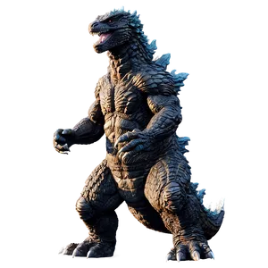 Godzilla 2014 Towering Figure Png 06292024 PNG Image