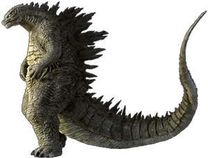 Godzilla Kingofthe Monsters Profile PNG Image